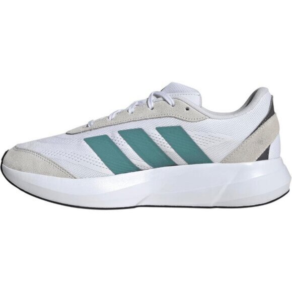 ⚡Adidas Mens White/Powder Teal/Grey Imported Lace-Up Ultradream DNA Sneakers - Picture 1 of 9